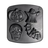 Moule g&acirc;teau silicone Halloween (4 mod&egrave;les)