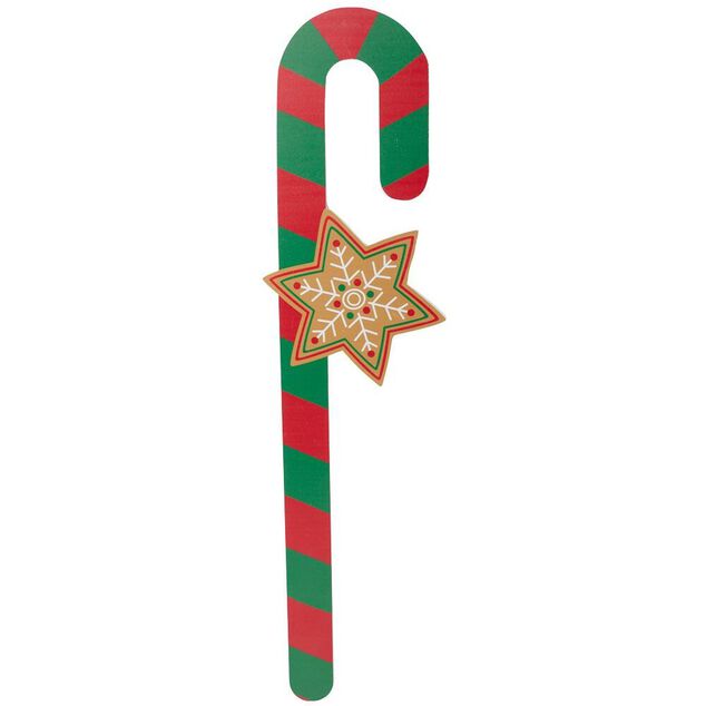 Pancarte sucre d'orge en bois H53,5cm