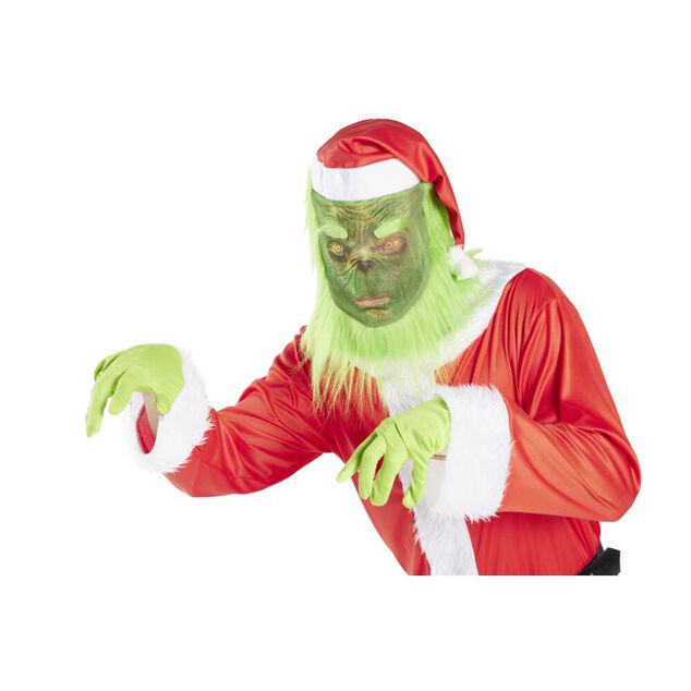 Déguisement Grinch 6 pièces Taille S/M