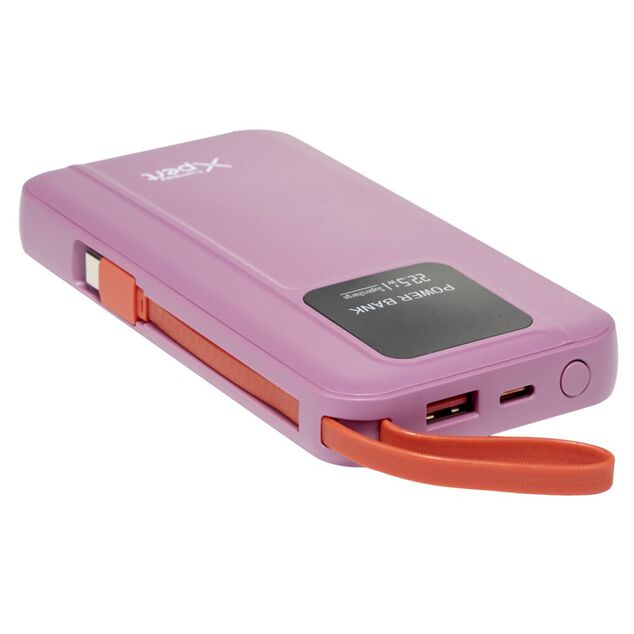 Batterie externe 10000mAh charge rapide 5V &eacute;cran digital L14cm (2 mod&egrave;les)