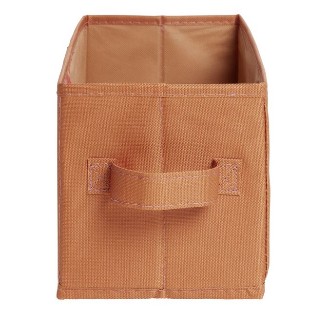 Pani&egrave;re de rangement pour Box Cube rouge 31x15xH15cm