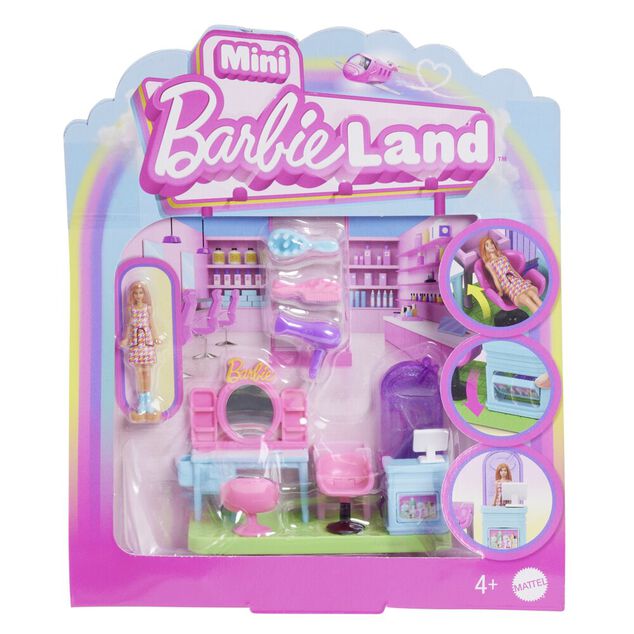 Mini Barbie Land commerce (4 modèles)