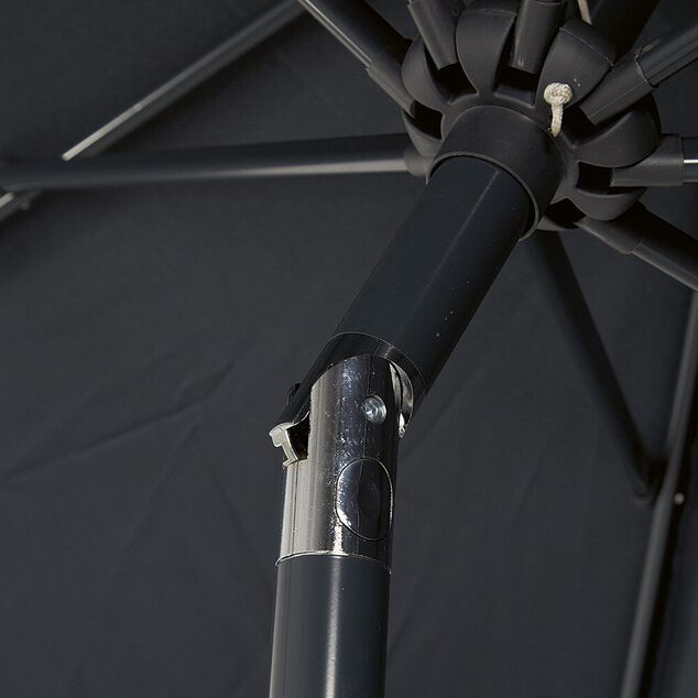 Parasol centr&eacute; HAVANE gris