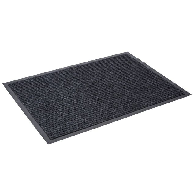 Tapis anti poussi&egrave;res gris fonc&eacute;