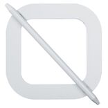 Embrasse carrée bois gris