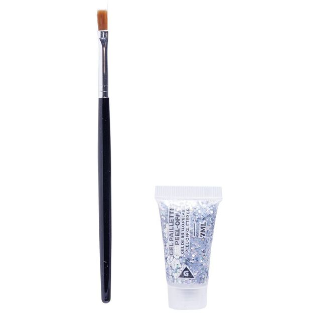 Maquillage paillette peel-off