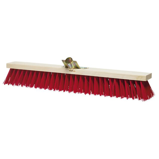 T&ecirc;te de balai en bois poils rigides pour ext&eacute;rieur 60cm