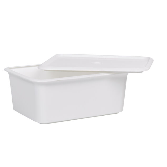 Bo&icirc;te de rangement 6 L blanc