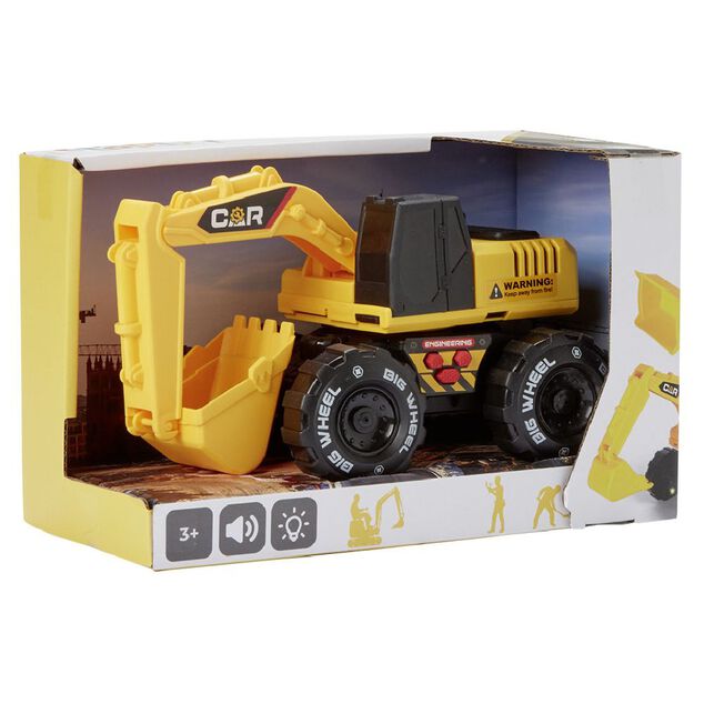Jouet v&eacute;hicule de chantier lumi&egrave;re et son