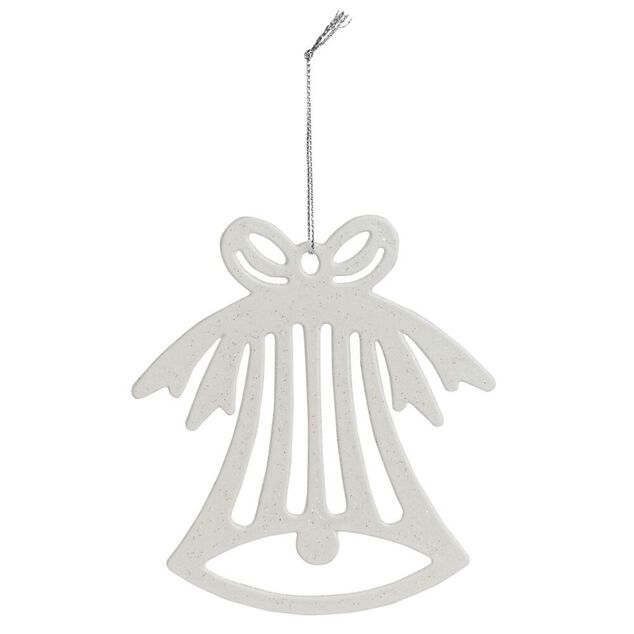 Déco à suspendre pailletée blanche ou rouge - 10 modèles