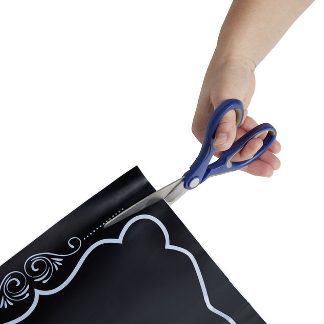 Tableau autocollant noir 30x45cm avec 1 craie