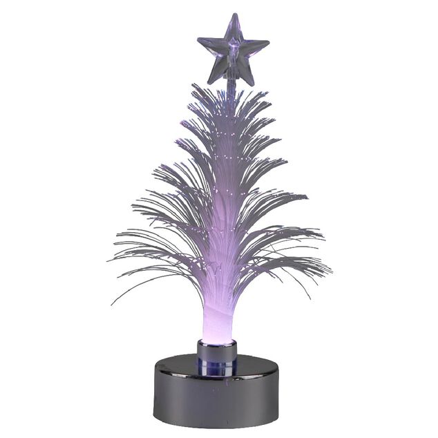 Sapin lumineux fibre optique multicolore