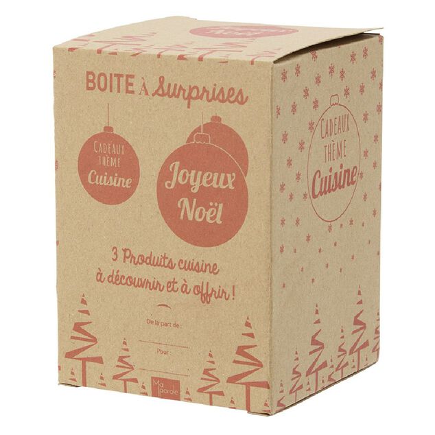 Boîte cadeau surprise cuisine