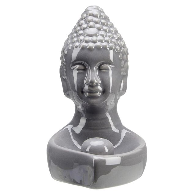 Porte encens d&eacute;coration Bouddha en c&eacute;ramique