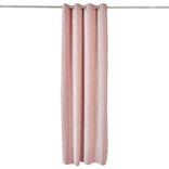 Rideau polyester 140x240cm effet jacquard orange