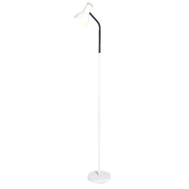 Lampadaire noir et blanc H150cm