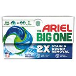 Lessive capsule Ariel Big One fra&icirc;cheur alpine 15 lavages 544,5gr