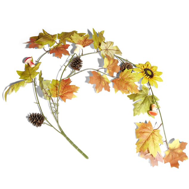 Chute de feuilles de ch&egrave;ne L120cm