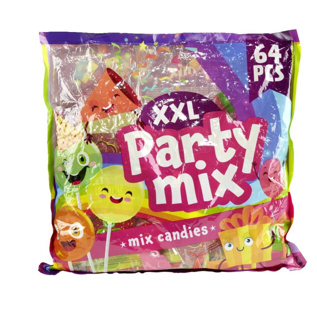 Bonbons Party Mix 500gr assortiment XXL 64 sachets