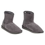 Bottes courtes fourrées femme