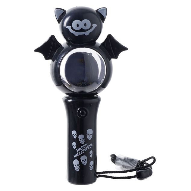 Torche tournoyante Halloween noir orange ou rose