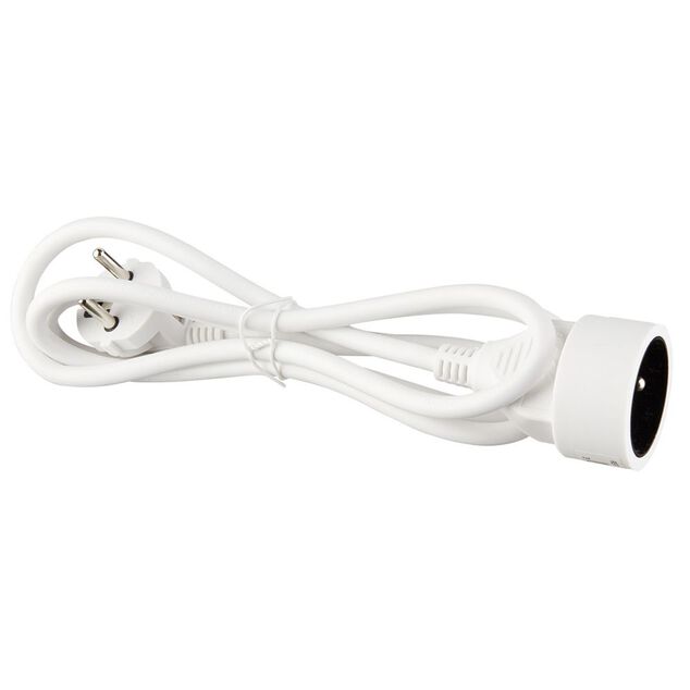 Rallonge &eacute;lectrique blanche 1,5 m