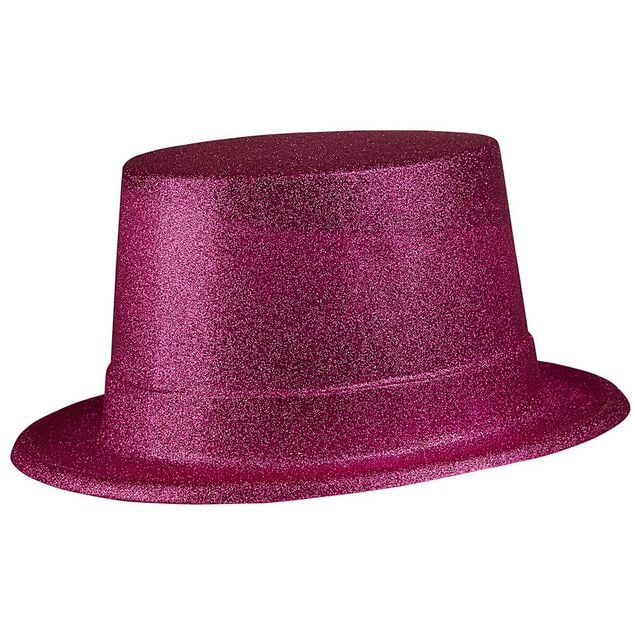 Chapeau paillett&eacute; 29 cm - 6 coloris