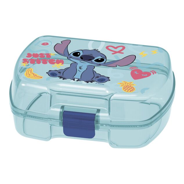 Boîte à goûter enfant plastique 17x14xH7cm (3 modèles)