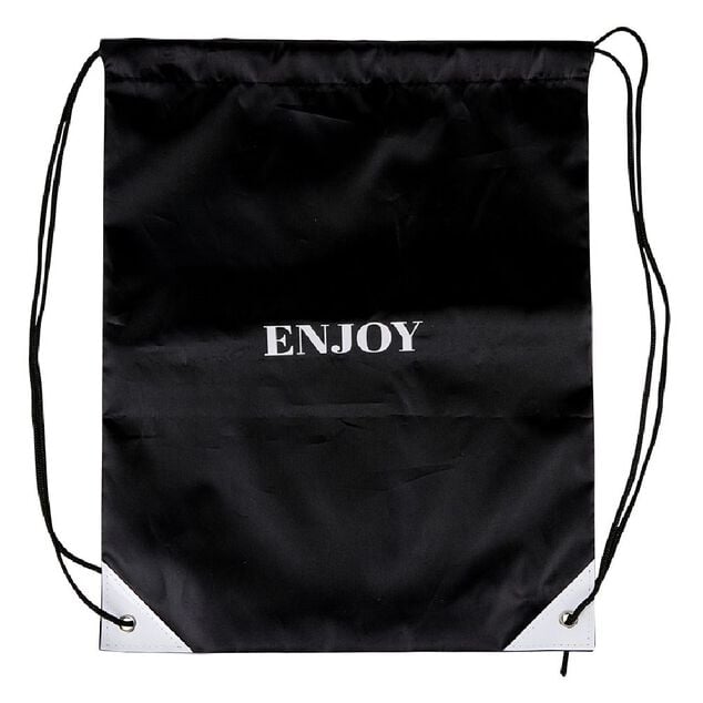 Sac &agrave; dos imprim&eacute; &agrave; cordon de resserrage