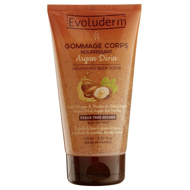 Gommage corps Evoluderm argan divin 150 ml