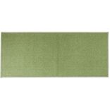Tapis de cuisine latex uni vert 120x50 cm