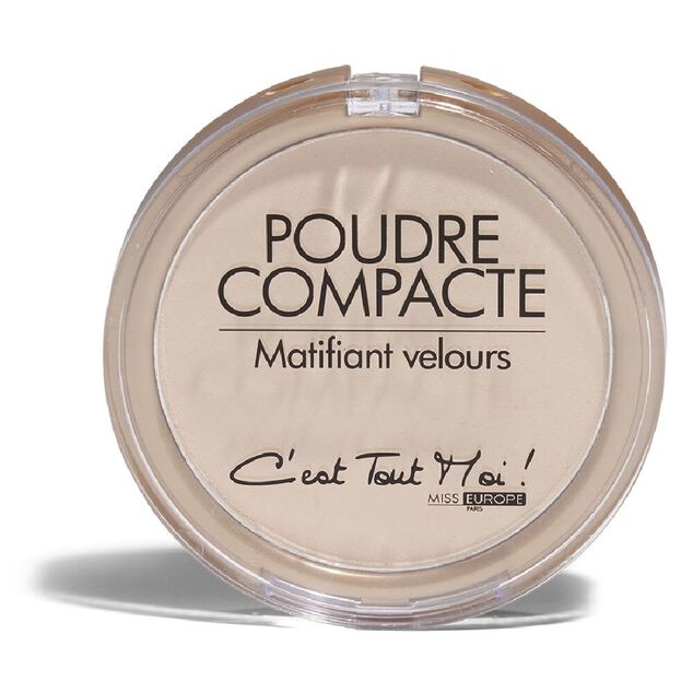 Poudrier rond sans miroir 4 teintes