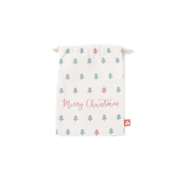 Sac cadeau tissu r&eacute;utilisable 15x20cm (3 mod&egrave;les)