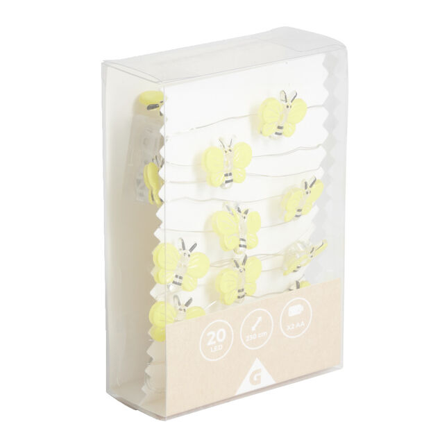 Guirlande LED abeille 230cm