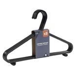 Cintre enfant plastique noir x8