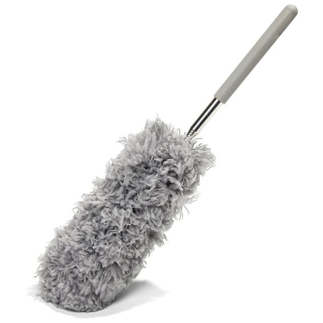 Plumeau attrape-poussi&egrave;re t&eacute;lescopique 35 &agrave; 83 cm