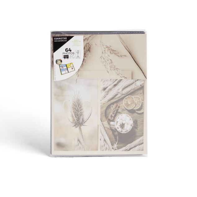Album photo motif coton 64 vues 10x15cm