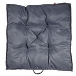 Coussin de dossier salon palette gris anthracite 60x60x&eacute;p8cm