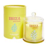 Bougie parfumée dans verre inspiration voyage Ø10,5xH13,5cm (4 modèles)