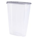 Boîte à céréales gris et blanc 2L