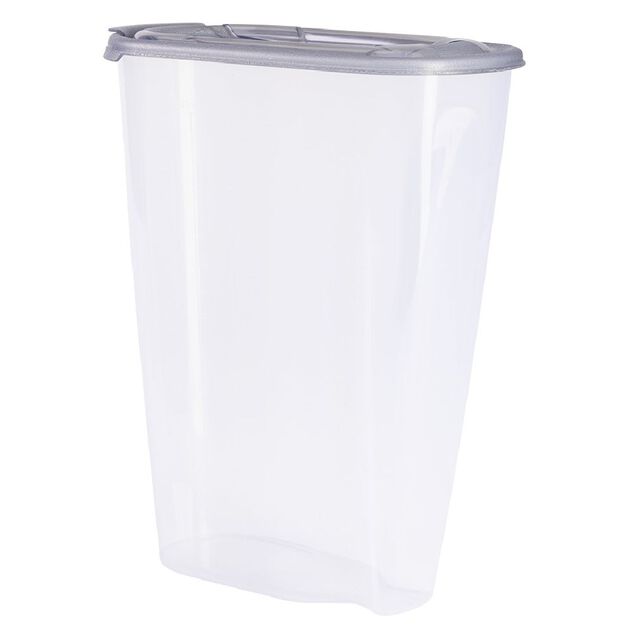 Boîte à céréales gris et blanc 2L