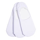 Lot 3 paires chaussettes invisibles coton et polyester - 3 coloris