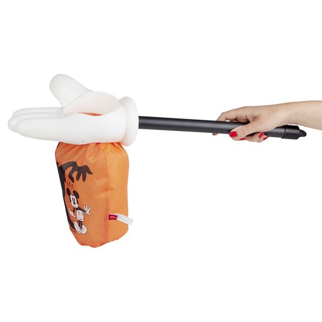 Perche sac &agrave; bonbon Halloween Disney main de Mickey &Oslash;20xL60cm