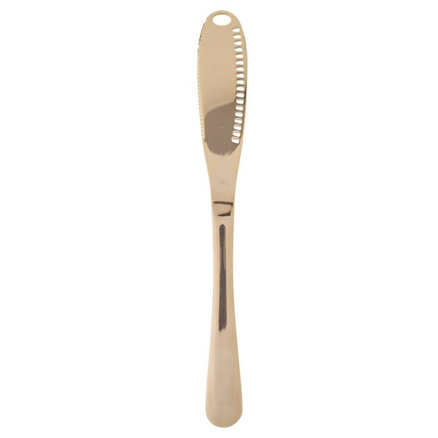 Couteau &agrave; beurre inox 4 fonctions L20,5cm (2 mod&egrave;les)