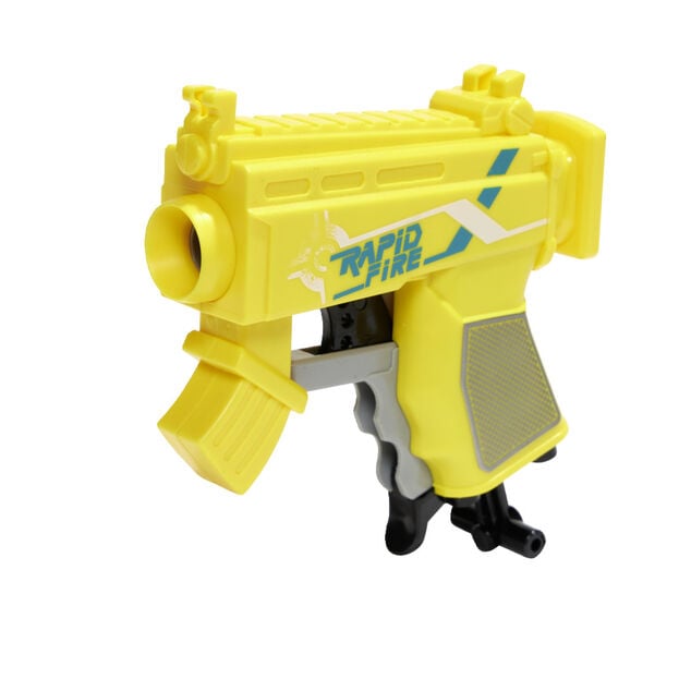 Pistolet avec 2 fl&eacute;chettes et 1 araign&eacute;e L29cm