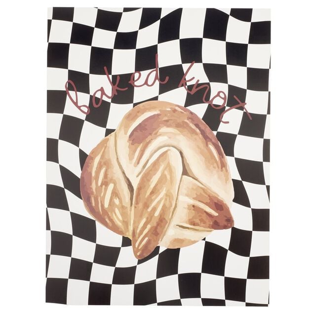 Affiche d&eacute;co x3 papier petit-d&eacute;jeuner 30x40cm (3 mod&egrave;les)