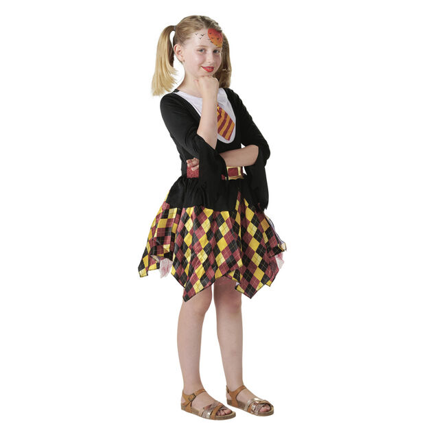 D&eacute;guisement fille sorci&egrave;re robe 4/6 ans