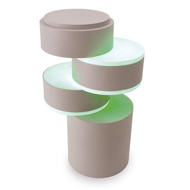 Lampe rotative &agrave; led couleurs changeantes