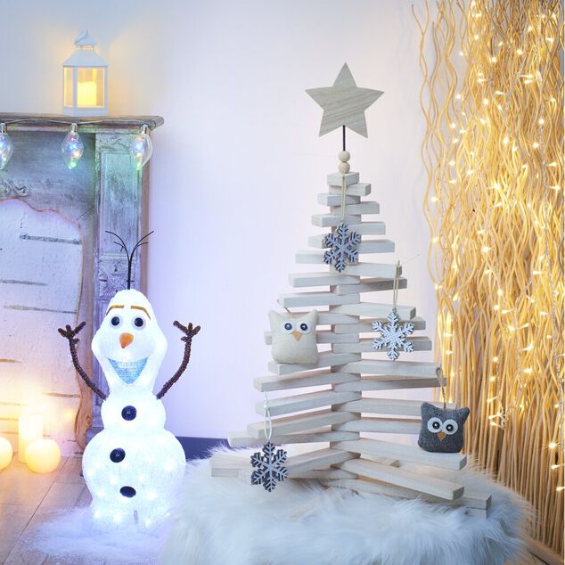 Personnage Olaf lumineux Disney La Reine des neiges 60 LED