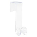 Crochet en plastique translucide